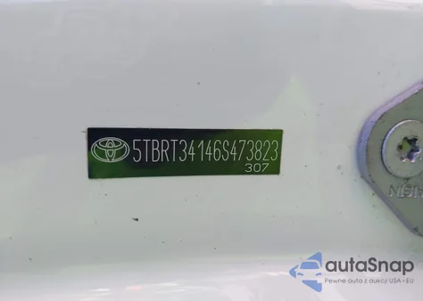 2006 Toyota Tundra Sr5 V8 from USA, damaged, VIN 5TBRT34146S473823